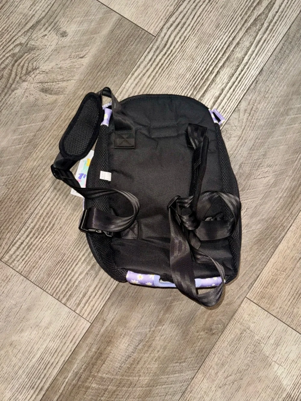 NWT Pawaboo Adjustable Dog Carrier BackpacK Pet Front Cat Travel Bag Dog purple